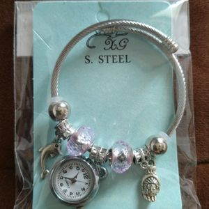 Light Pink Watch Bracelet