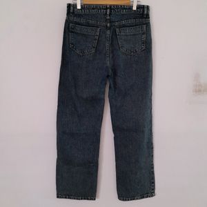 Dark Blue Straight Fit Jeans (Women's)