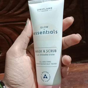 Oriflame Glow Assential Mask&scrub With Vitamine E