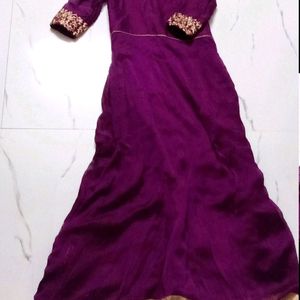 HEAVY PAKISTANI GOWN WITH DUPATTA