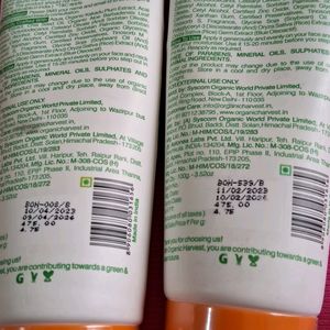 Sunscreen By Organic Harvest Combo Of 2