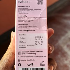 Brand New Saturn Glow Serum