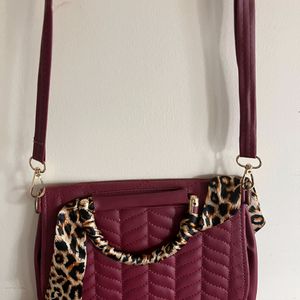 Maroon Slingbag