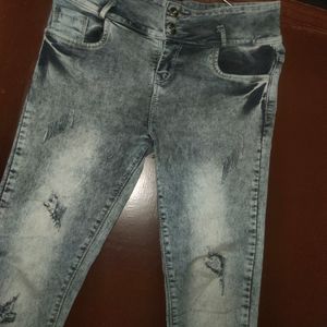 Women Denim Jeans Rugged Designer