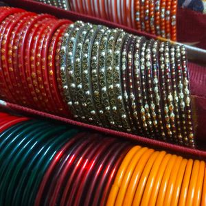 Glass Bangles With Box