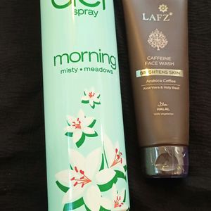 Combo Of New Face Wash And Room Freshener