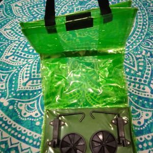 Solid Shopping Trolley Bag New Unused