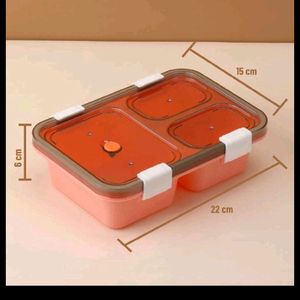 3 compartment lunch box