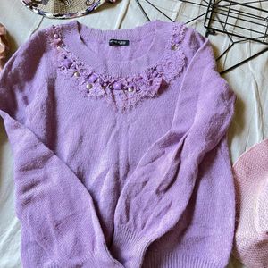 Lilac Sweater💜🦄🕊