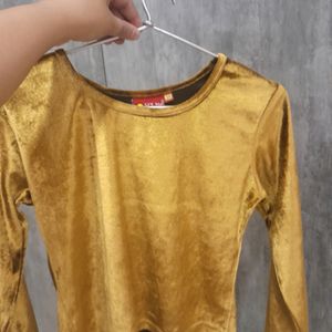 A Golden Top/ Blouse