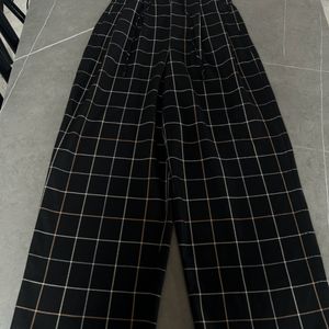 H&M Plaid Trouser