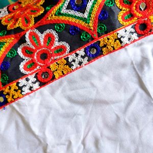 Beautiful Rajasthani work Short Kurti