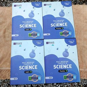 Byju's MATHS And SCIENCE COMPLETE Combo Set Class