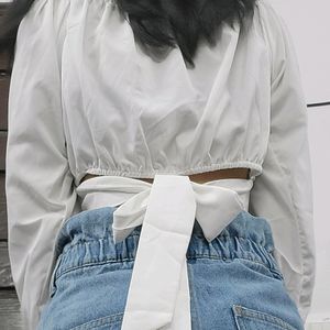 Korean Style White Top