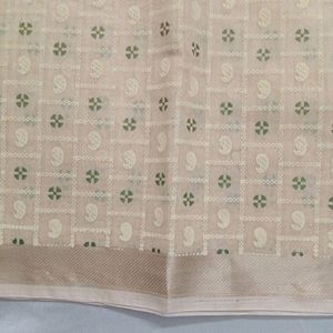 Printed Cotton Saree Only No Blouse
