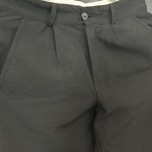 Black formal trousers