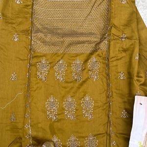 Branded Suit With Pure Silk Dupatta