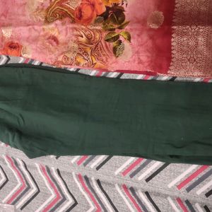 Banarsi Silk Kurta Set With Dupatta