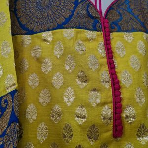 Heavy Banarasi kurti