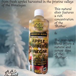 Apple Cider Vinegar With Mother (4 Time more)