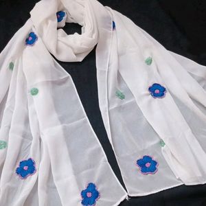 Hand Work Stole, Hijab