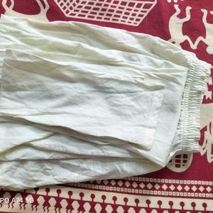 Srishti Pure Cotton Ivory Churidar Pajama