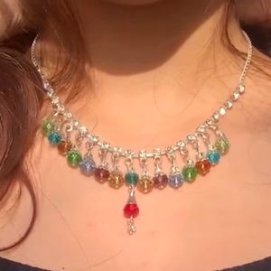 Colourful Crystal Necklace