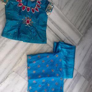 Kids Embroided Lehanga Choli