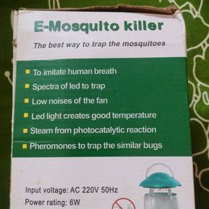 🔥E -Mosquito Killer & Lamp 🛋️ 🔥