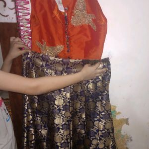 Lehnga Choli (S)Size Fully Stiched