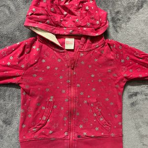 Pink Winter Hoodie