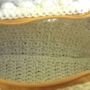 Popcorn Stitch Handbag