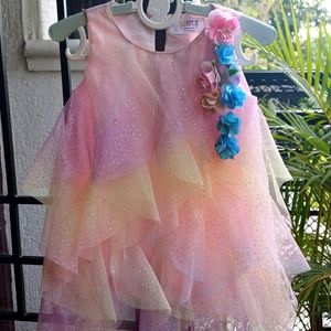 Beautiful Ombre Dress For Baby Girl