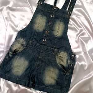 Vintage Dungaree Dress ✨