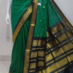 New Cotton Silk Gadowal Saree