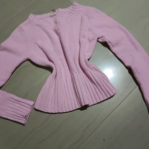 Pastel Pink korean Top