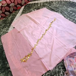 Shrug Stlye Ghagra,unstich Blouse