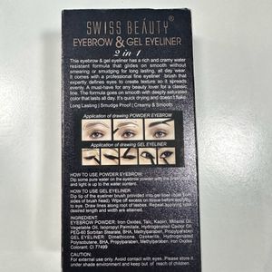 Swiss Beauty Eyebrow And Gel Eyeliner