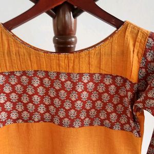 Kalamkari design Kurti