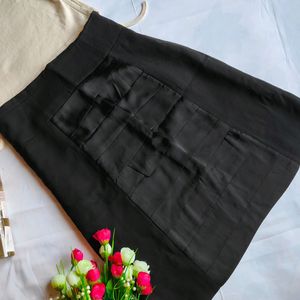 Winter Black Skirt