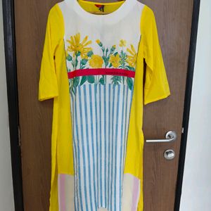 Yellow Kurti