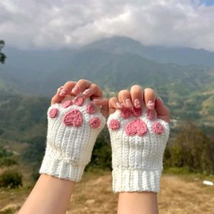 Fingerless Cat Gloves 🐾