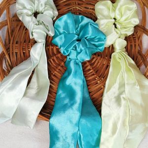 Pack Of 3 Long Tail Scrunchie