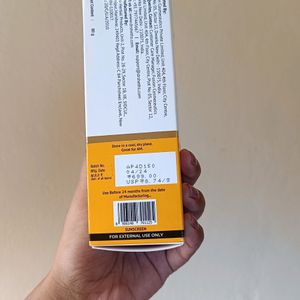 Dr. Sheth's Kesar & Kojic Acid sunscreen spf 50