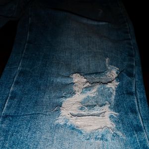 Zara Torn Denim jeans