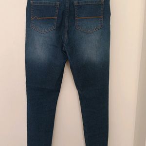 Mast & Harbor Distressed Skinny Fit Jean