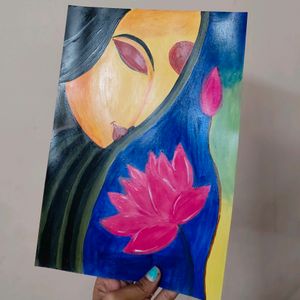 Devi Parvati Painting