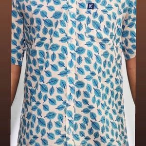 Printed Shirt Size large