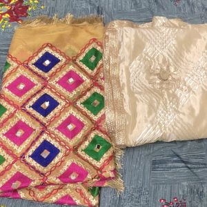 COMBO OF 2 DUPATTA SET 🥳