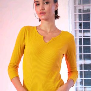 Stylish Yellow Top